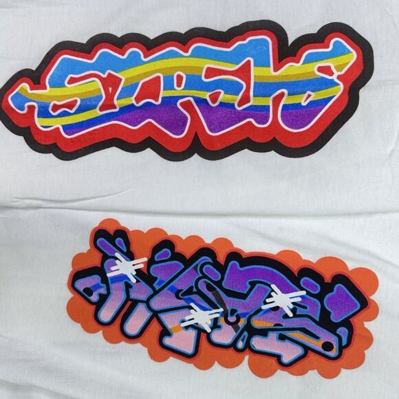 Subware / Stash x Mankey 3 Long Sleeve Tee - White - Size XL - Picture 4 of 7